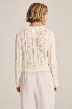 Load image into Gallery viewer, Velvet Daisy Carigan Sweater - Ivory