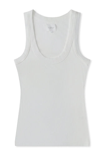 We are Sundays - Danny Tank Top - Black and White