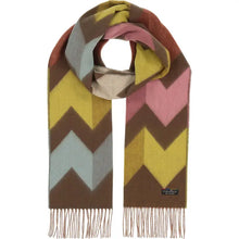 Load image into Gallery viewer, FRAAS - Chevron Scarf - Dark Olive
