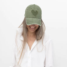 Load image into Gallery viewer, Kerri Rosenthal - Imperfect Heart Hat - Green