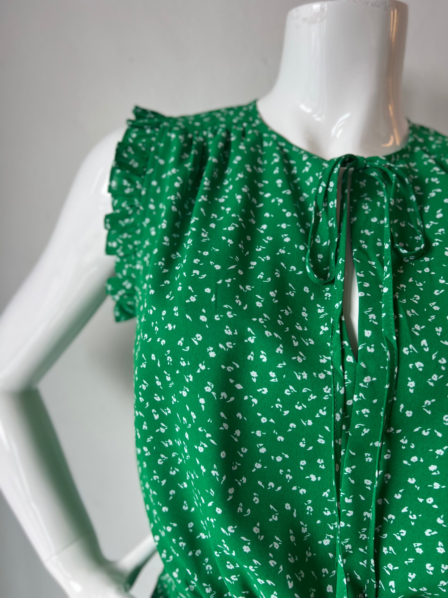 Pinch - Kelly Green Dot Dress CAMI Pinch - Kelly Green Dot Dress CAMI