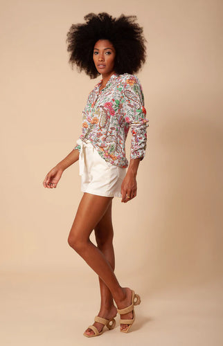 Hale Bob - Aolani Washed Silk Top - Multi