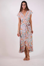 Load image into Gallery viewer, Sea Lustre - Havana Maxi Wrap Dress - Seaglass