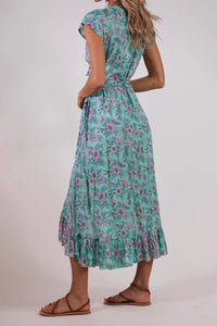 Sea Lustre - Havana Maxi Wrap Dress - Maui