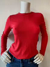 Load image into Gallery viewer, Velvet - Camino L/S Crew Top - Ruby