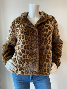 Velvet - Valli L/S Faux Fur Jacket - Animal