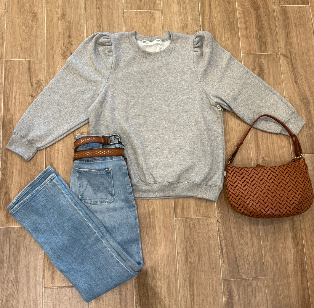 KMJ - Cooper Sweatshirt - Grey (Heather)