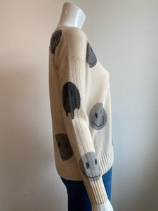 Lisa Todd - Mood Check Sweater - Frosting