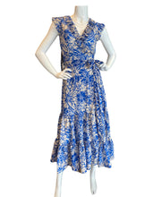 Load image into Gallery viewer, Lavender Brown - Giselle Maxi Dress - Blue/Ivory