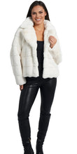 Load image into Gallery viewer, Love Token - Miliya Faux Fur Jacket - Ivory