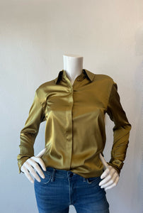 Gold Hawk- Madison Blouse - Chartreuse