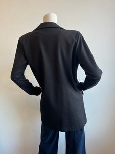 Veronica M - Two Button Blazer - Black