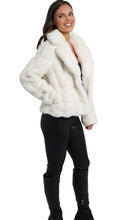 Load image into Gallery viewer, Love Token - Miliya Faux Fur Jacket - Ivory