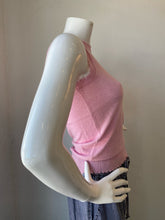 Load image into Gallery viewer, Minnie Rose- Cotton/Cashmere Frayed Tank - Sweet Blush