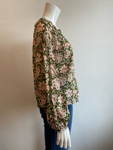 Sanctuary - Sunday's Best Blouse - Lush Flora