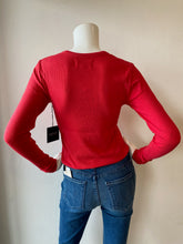 Load image into Gallery viewer, Velvet - Camino L/S Crew Top - Ruby