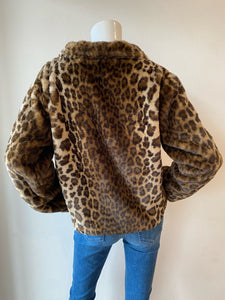 Velvet - Valli L/S Faux Fur Jacket - Animal