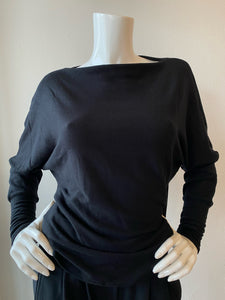 Velvet - Selmy L/S Dolman Top - Black