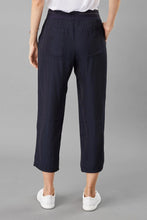 Load image into Gallery viewer, Lola + Sophie - D-Satin Cropped Jogger  - Black