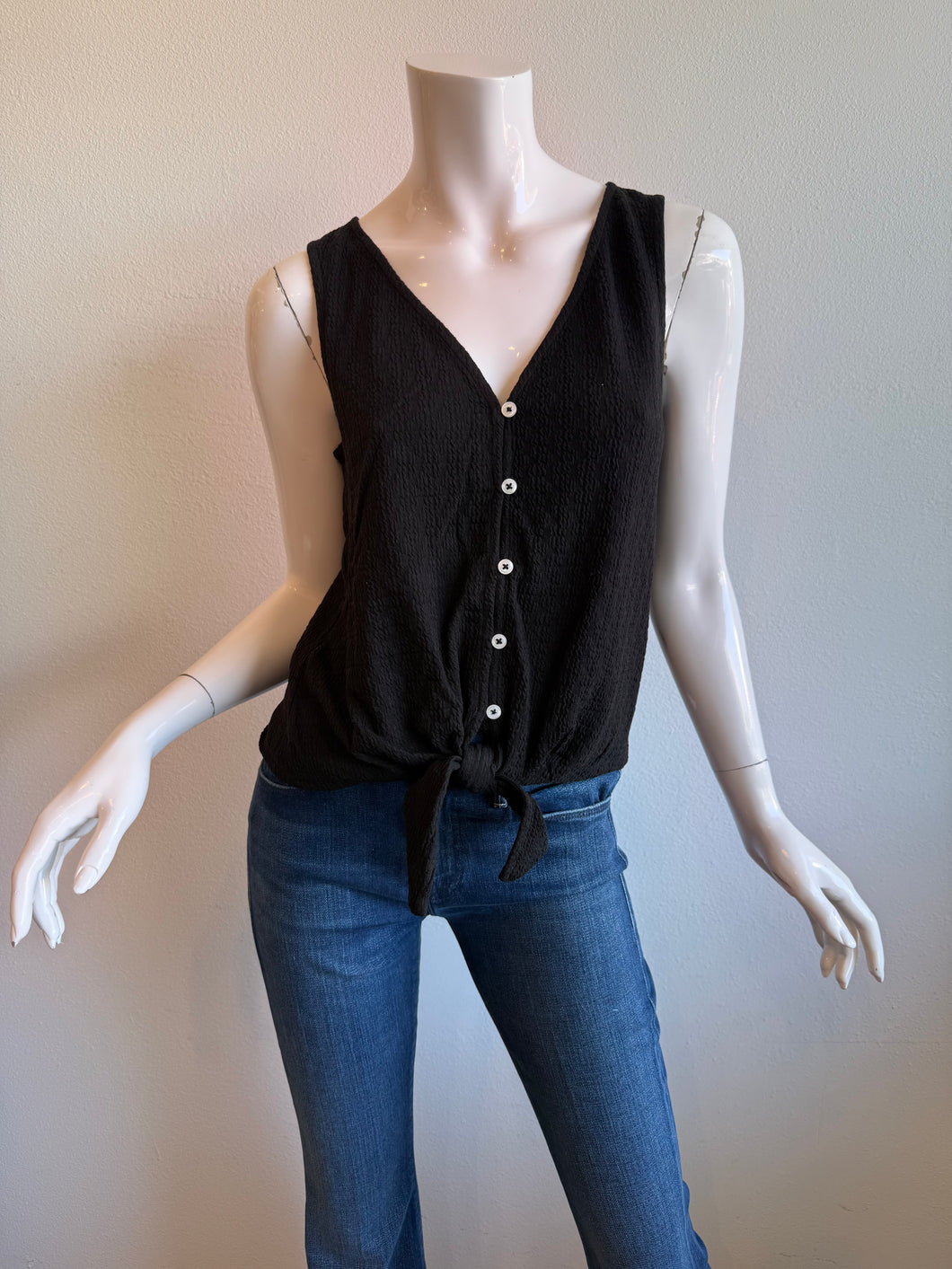 Sanctuary - Vacation Tie Shell - Black