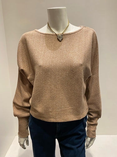 Velvet - Mackey Dolman Top - Pecan