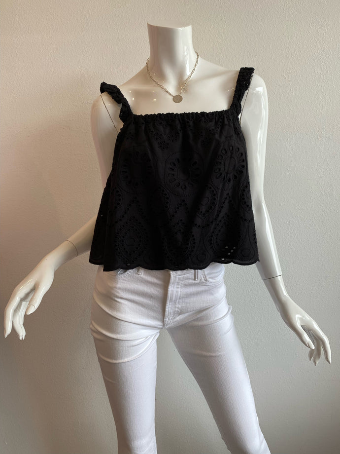 Velvet- Victoria Cami Top - Black