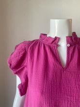 Load image into Gallery viewer, Melissa Nepton - Sacha Cotton Guaze Top - Summer Pink