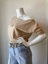 Load image into Gallery viewer, Minnie Rose - SS Off Shoulder - Brown Sugar