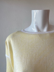 Blanc Noir - Huntress Boyfriend Sweater - Yellow Mellow