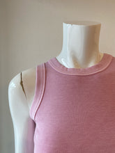 Load image into Gallery viewer, Mila - Ribbed Crop Tank Top - Pink