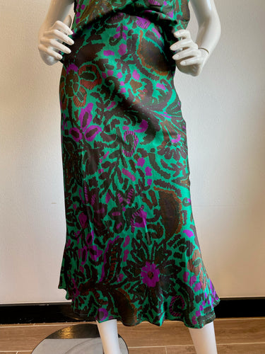 Velvet - Kaiya Skirt - Green Multi