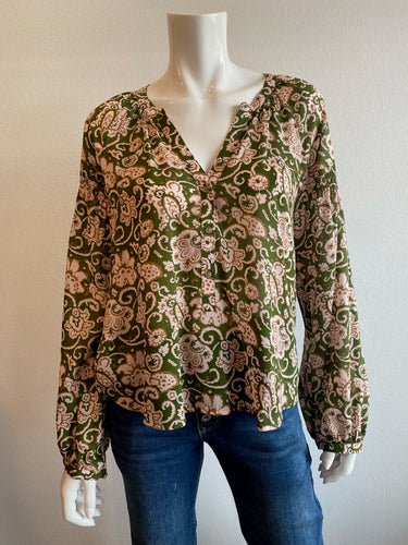 Sanctuary - Sunday's Best Blouse - Lush Flora