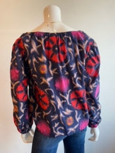 Load image into Gallery viewer, Velvet Fraser Long Sleeve Boho Top - Twilight