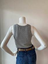 Load image into Gallery viewer, Velvet - Cruz Tank Top - Heather Grey