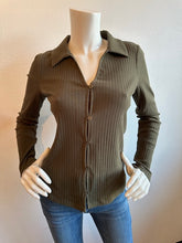 Load image into Gallery viewer, Sanctuary - Daydreamer Knit Shirt - Kalamata