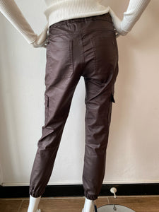 Flog - Gaya Cargo Pant - Brown Vegan