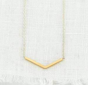 A Stone's Throw - Winging It - Gold Filled Necklace
