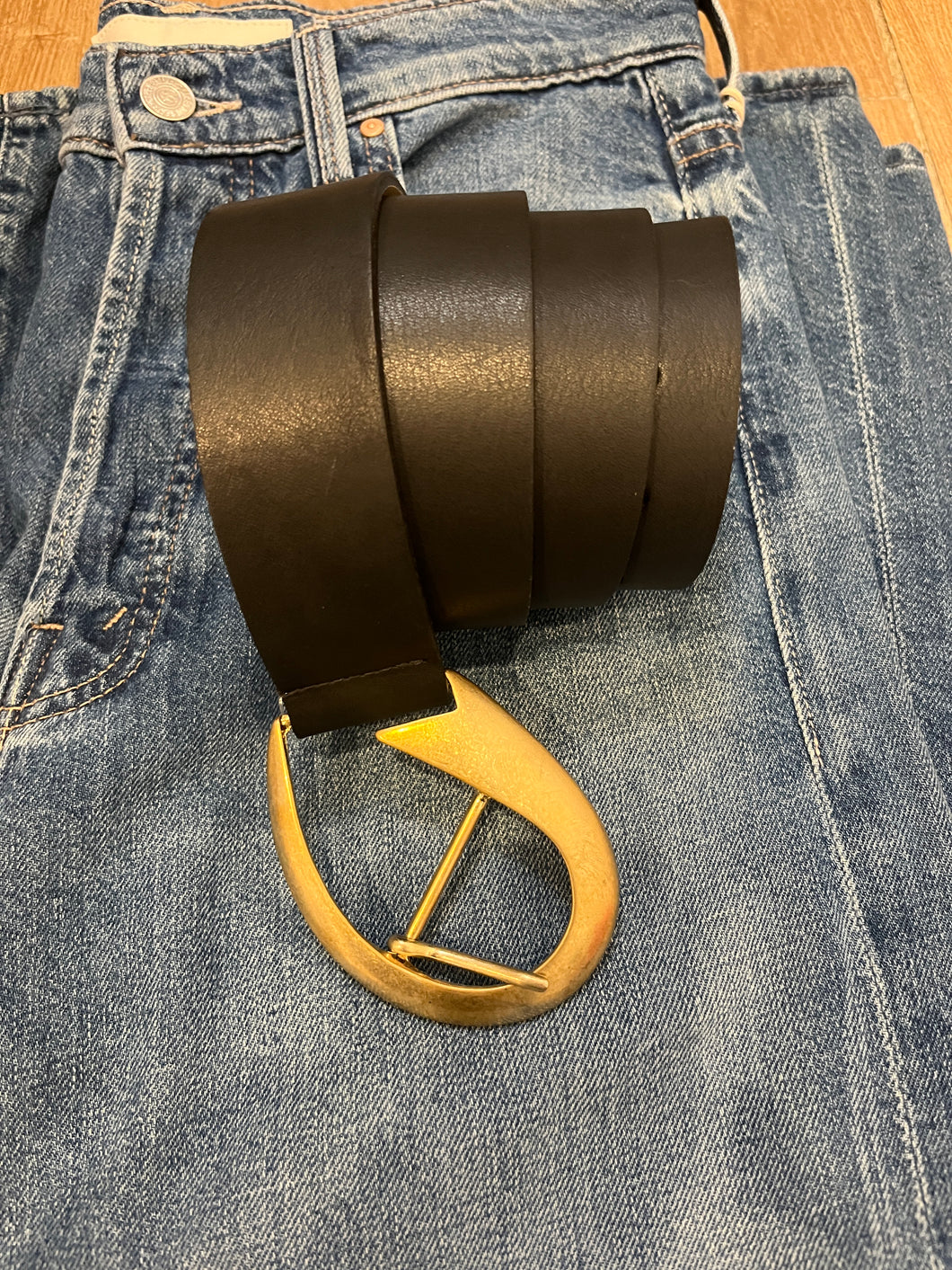 Streets Ahead - Drop Waist Belt - Black