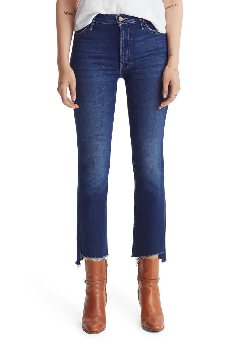 THE INSIDER CROP STEP FRAY LIMITED EDITION | MOTHER DENIM