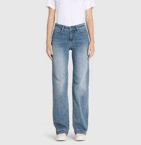 Mac Jeans - Dream Wide Authentic - Authentic Sky Blue 32" Length