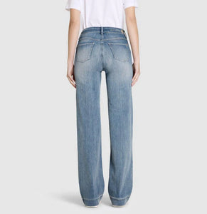 Mac Jeans - Dream Wide Authentic - Authentic Sky Blue 32" Length