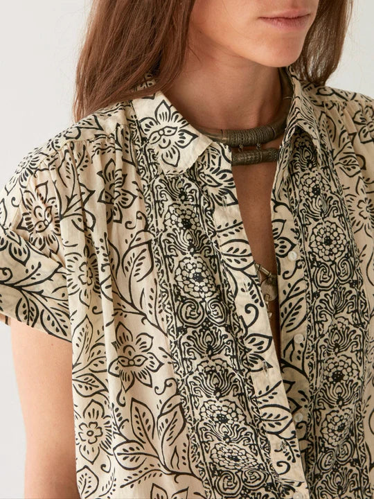 Maison Hotel - Lea Blouse - White Lies - Jasmine