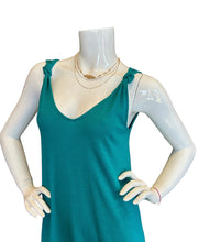 Load image into Gallery viewer, Lilla P - Knotted Peplum Dress - Jungle