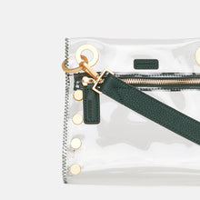 Load image into Gallery viewer, Hammitt- Tony SML Clear Crossbody - Grove Green