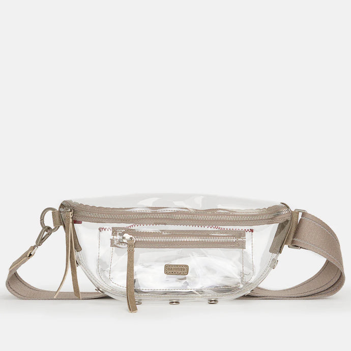 Hammitt - Charles Crossbody Clear - Pewter/Silver Hardware