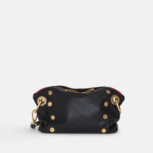 Load image into Gallery viewer, Hammitt - Daniel Crossbody Clutch - Black with Brushed Gold