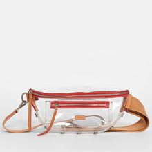 Load image into Gallery viewer, Hammitt - Charles Crossbody Clear - Croissant Tan