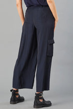 Load image into Gallery viewer, Lola + Sophie - Belted D-Satin Cargo Pant - Nightwatch