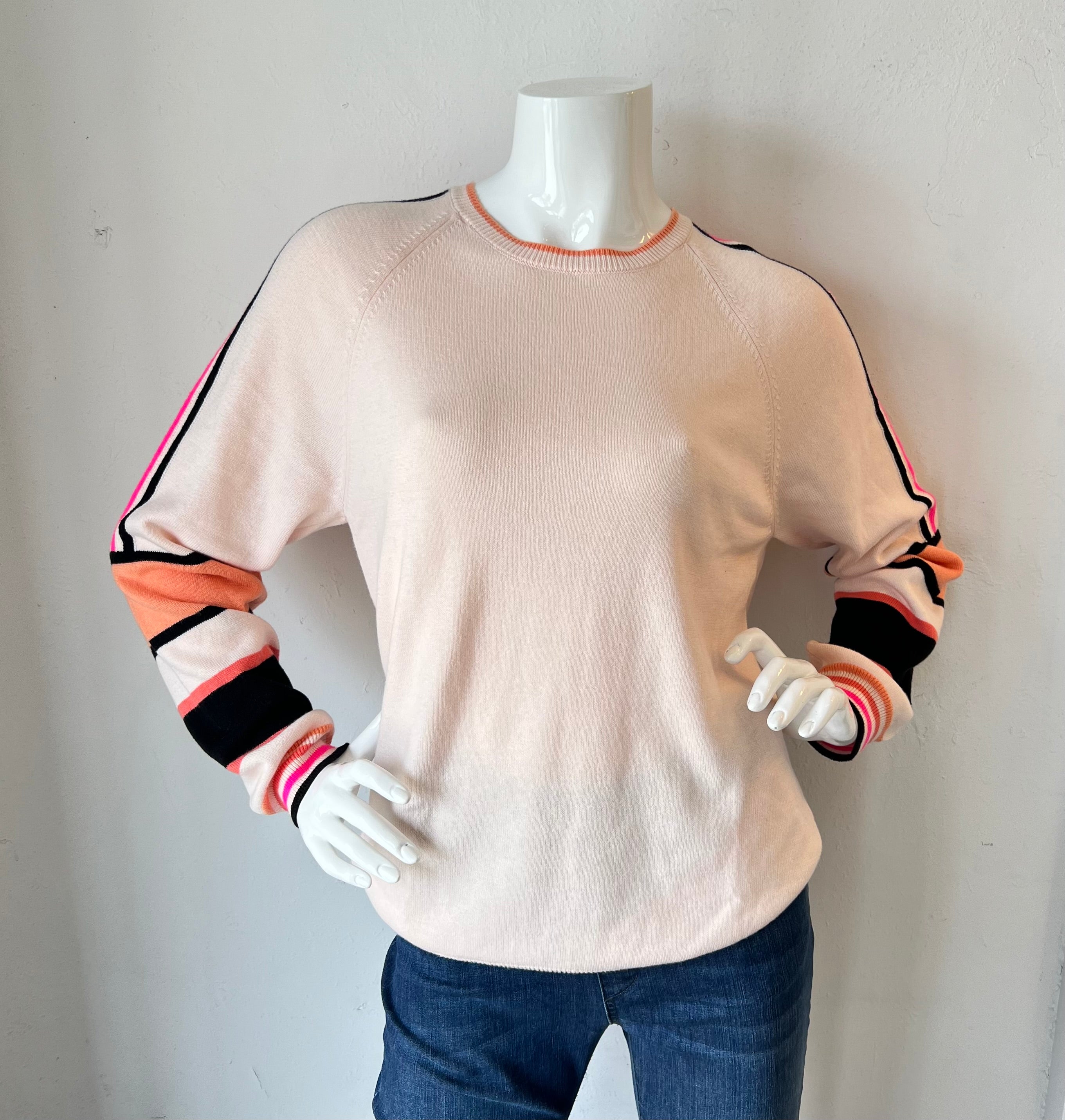 Brodie Wispr Sporty Colour Block Sweater Sunskissed CAMI