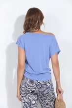 Load image into Gallery viewer, Veronica M - Cupro Front Tie Top - Peri